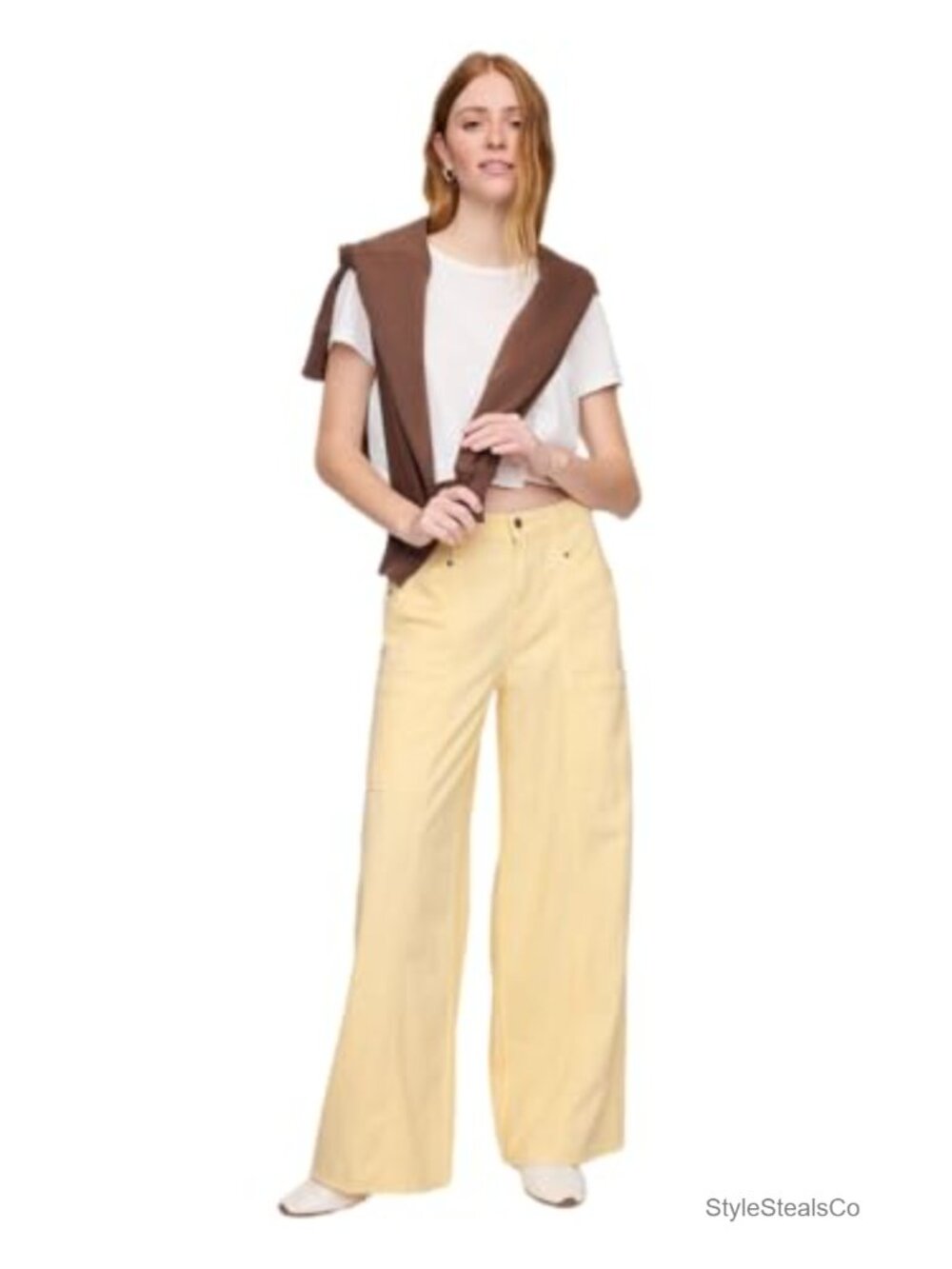 Baggy Utility Denim Jeans Machine Washable Wide Leg Casual